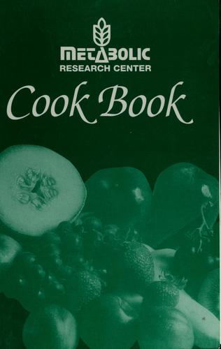 Cover for Cookbook