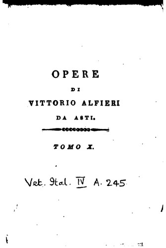 Cover for OPERE