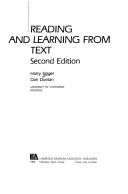Cover for Reading and learning from text