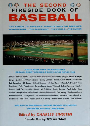 Cover for The second fireside book of baseball