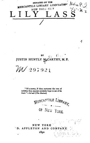 Cover for Lily Lass
