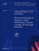 Cover for Department of Energy