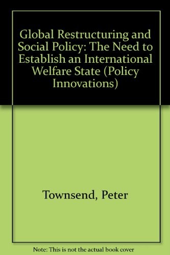 Cover for Global restructuring and social policy