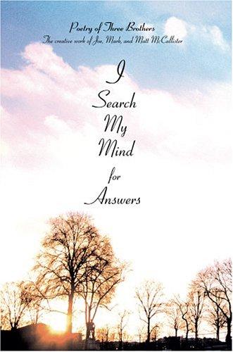 Cover for I Search My Mind for Answers