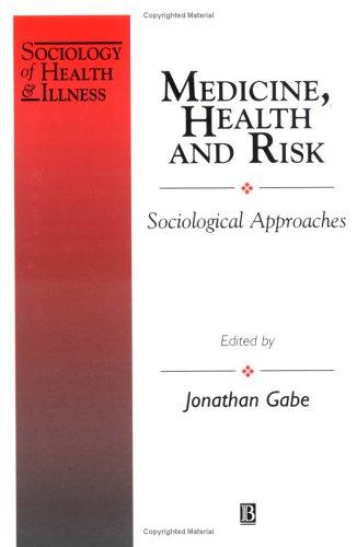 Cover for Medicine, health, and risk