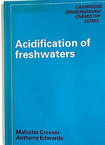 Cover for Acidification of freshwaters