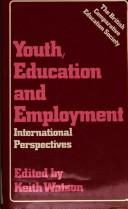 Cover for Youth, Education and Employment