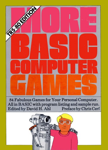 Cover for More BASIC Computer Games TRS-80 Edition