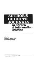 Cover for Author's Guide to Journals in Library and Information Science (Author's guide to journals series)