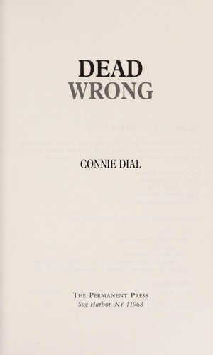 Cover for Dead wrong