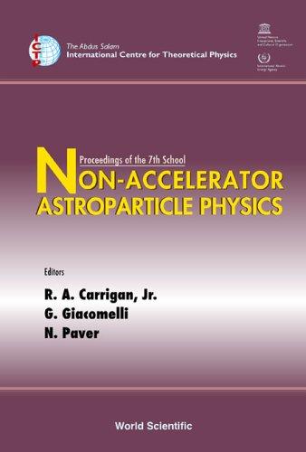 Cover for Non-Accelerator Astroparticle Physics