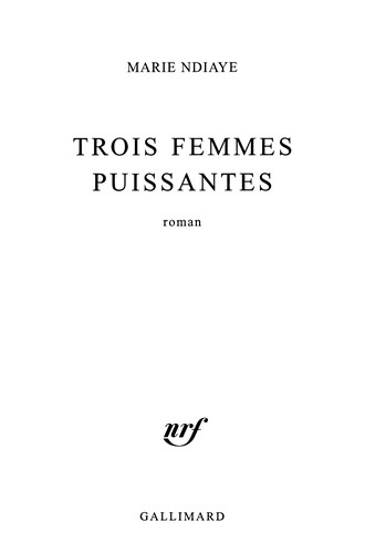 Cover for Trois femmes puissantes