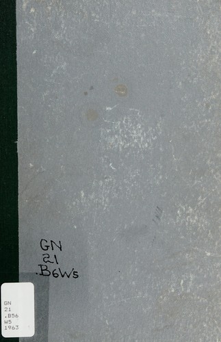 Cover for The ethnography and ethnology of Franz Boas