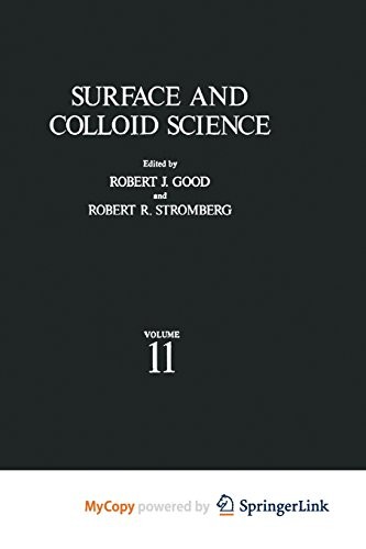 Cover for Surface and Colloid Science : Volume 11