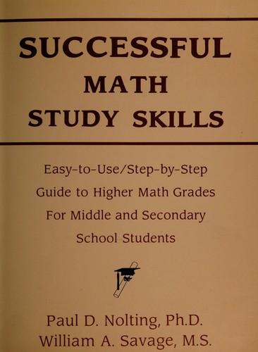 Cover for Successful math study skills