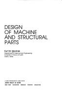 Cover for Design of machine and structural parts