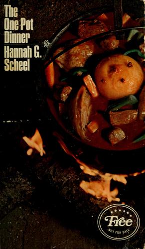 Cover for The one pot dinner