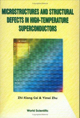 Cover for Microstructures and Structural Defects in High-Temperature Superconductors