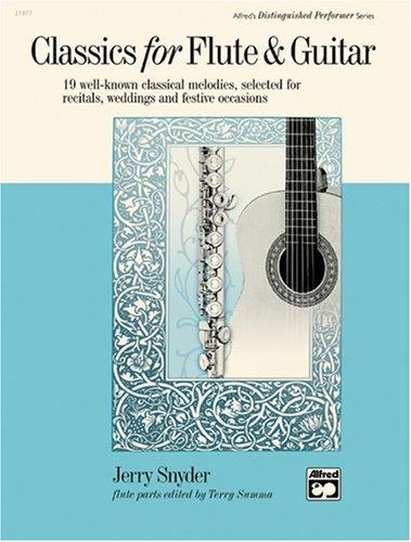 Cover for Classics for Flute and Guitar