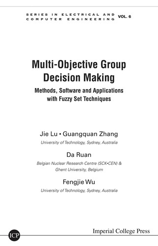 Cover for Multi-objective group decision making