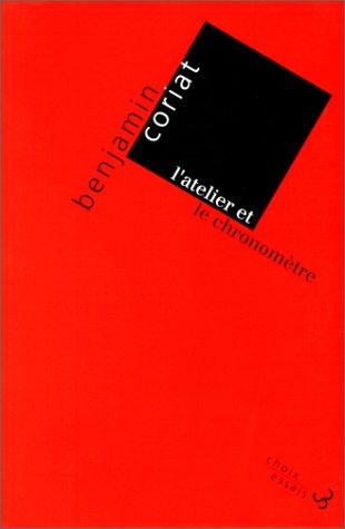 Cover for L'atelier et le chronomètre
