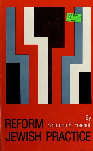 Cover for Reform Jewish practice and its Rabbinic Background
