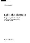 Cover for Liebe, Ehe, Ehebruch