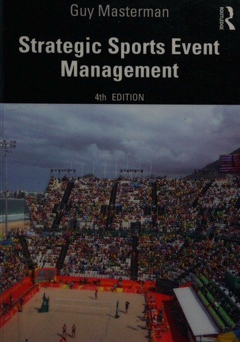 Cover for Strategic Sports Event Management