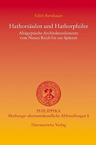Cover for Hathorsäulen und Hathorpfeiler