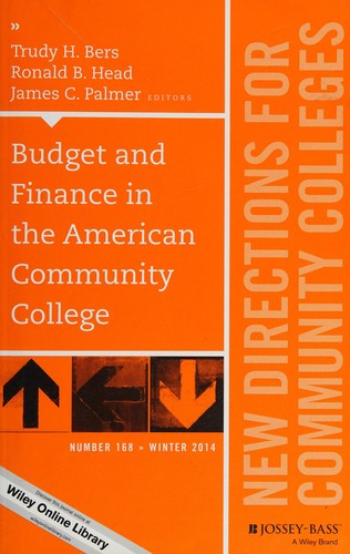 Cover for Budget and Finance in the American Community College