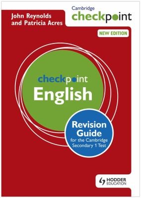 Cover for Cambridge Checkpoint English Revision Guide for the Cambridge Secondary 1 Test