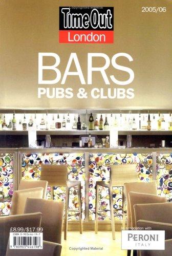 Cover for Time Out London Pubs and Bars