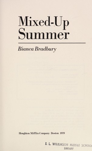 Cover for Mixed-up summer