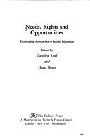 Cover for Needs, Rights and Opportunities