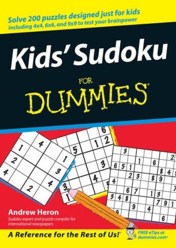 Cover for Kids' Sudoku For Dummies