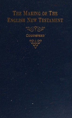 Cover for The Making of the English New Testament