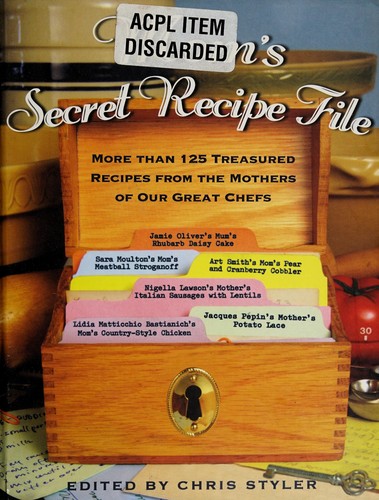 Cover for Mom's secret recipe file