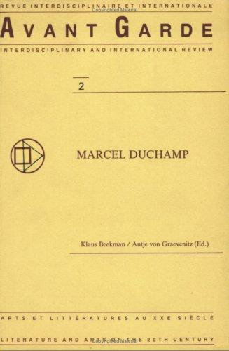 Cover for Marcel Duchamp (Avant Garde Critical Studies 2)