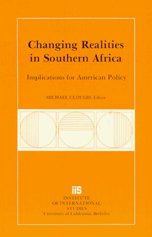 Cover for Changing realities in southern Africa