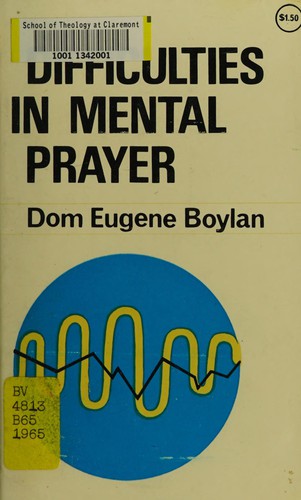 Cover for Difficulties in mental prayer.