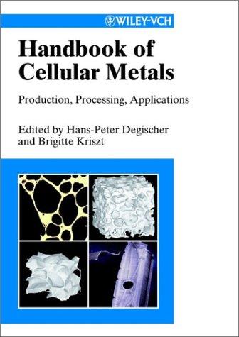 Cover for Handbook of cellular metals