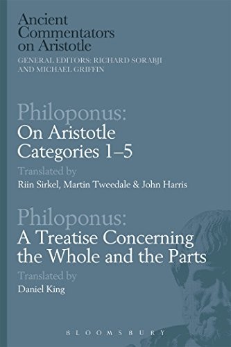Cover for Philoponus : On Aristotle Categories 1-5 with Philoponus