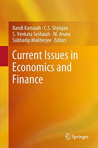 Cover for Current Issues in Economics and Finance