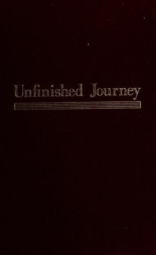 Cover for Unfinished journey