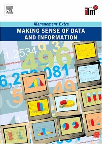 Cover for Making Sense of Data and Information
