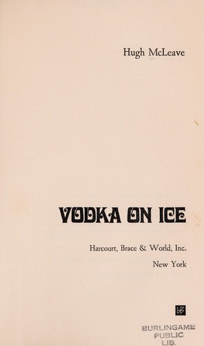 Cover for Vodka on ice.