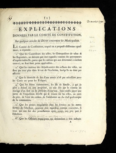 Cover for Explications