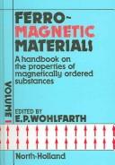 Cover for Handbook of Magnetic Materials 
