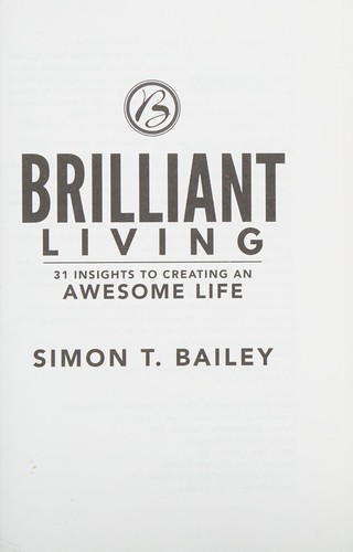 Cover for Brilliant Living