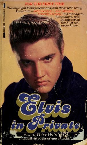 Cover for Elvis in private